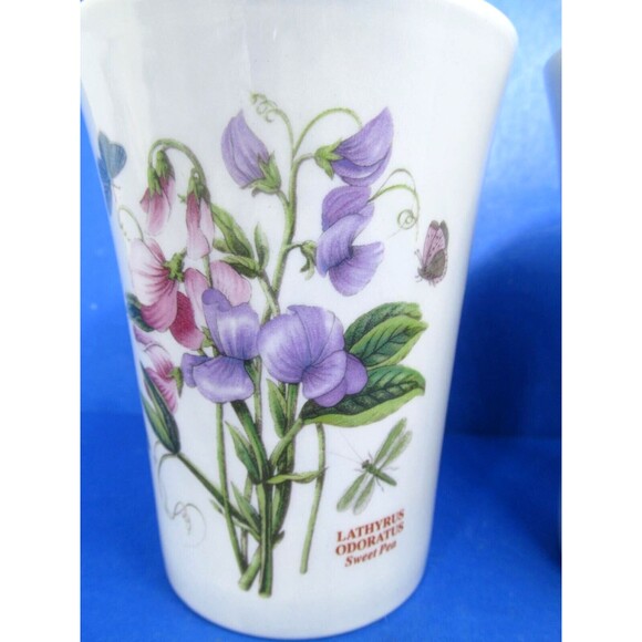 Portmeirion Botanic Garden Susan Williams-Ellis Set Of 3 Various Tumblers 4.5" - Picture 8 of 9